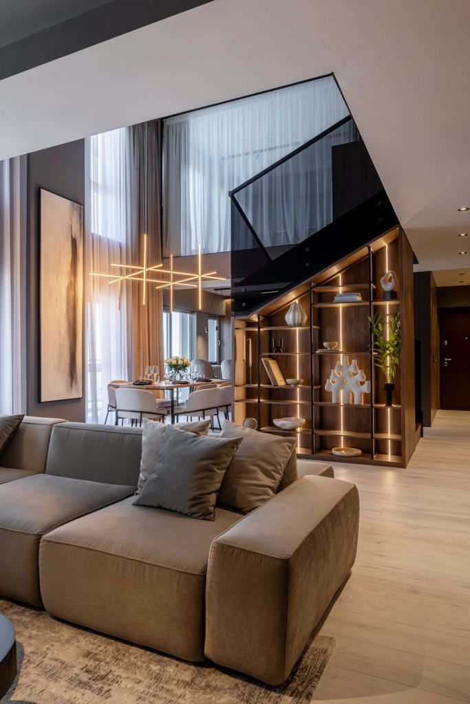 amenajare duplex living