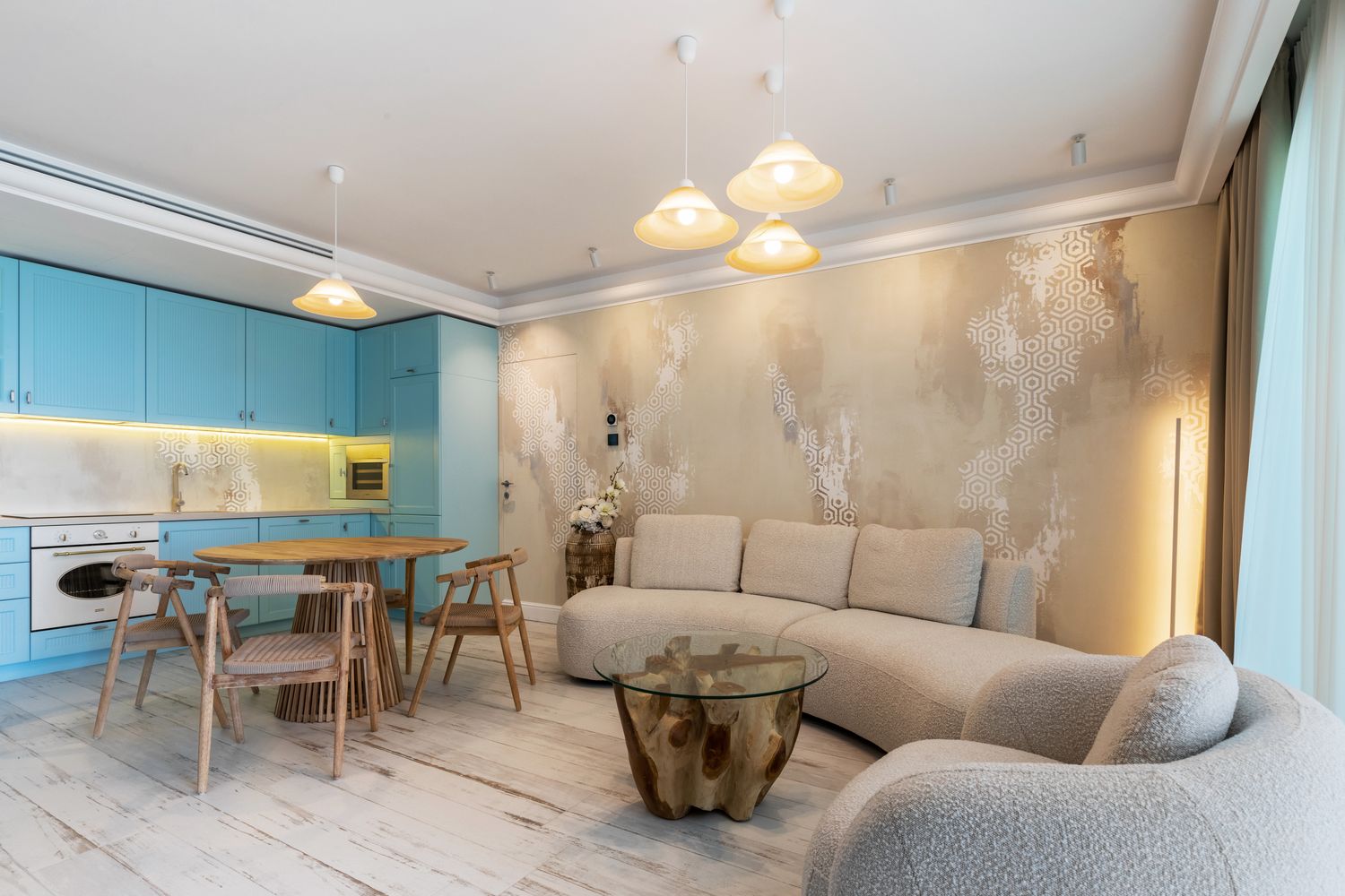 apartament de vacanta living