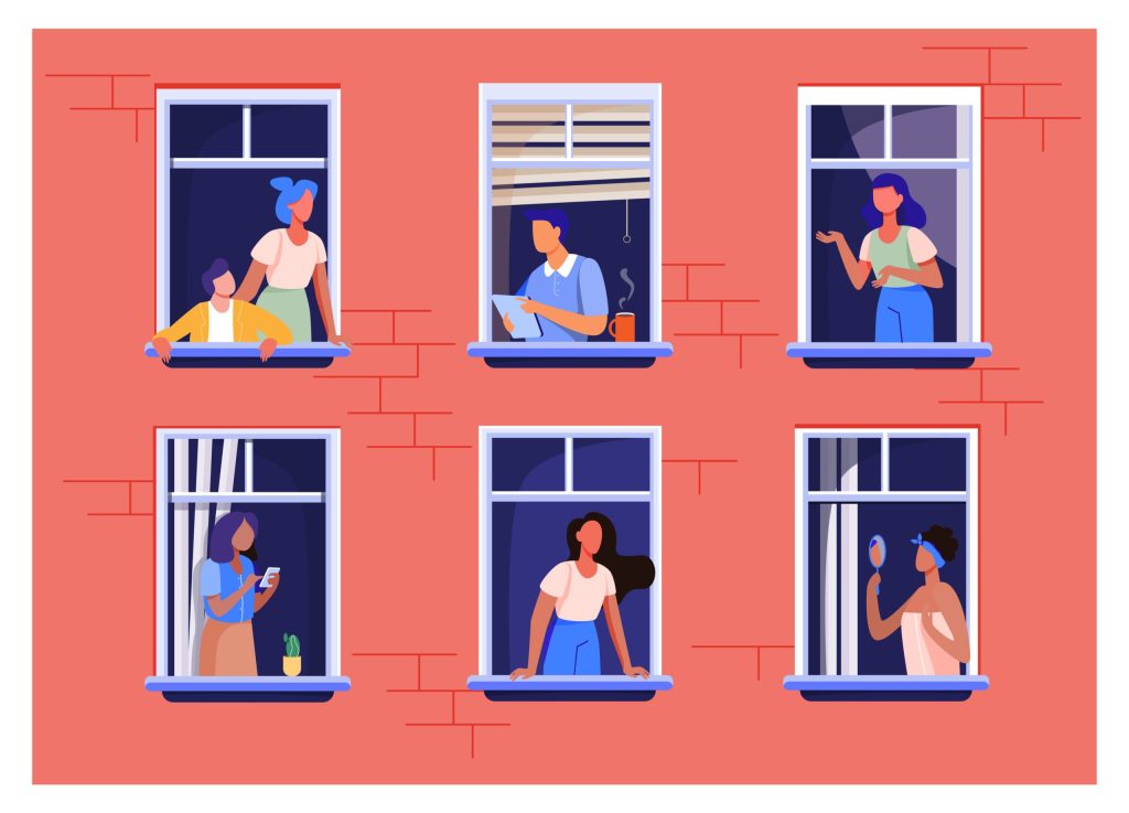 ore de liniste la bloc shutterstock