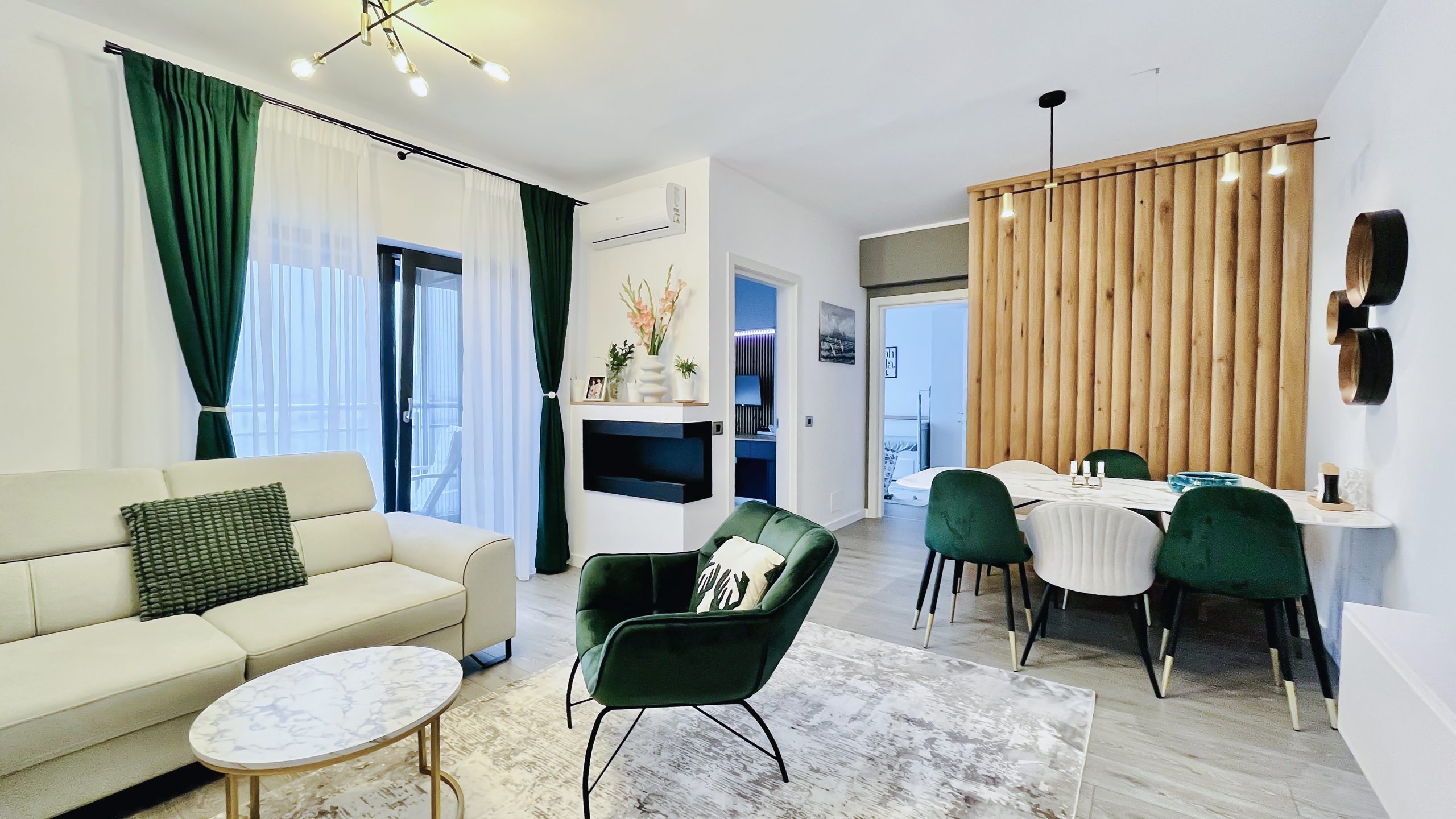 recompartimentare apartament Grozăvești living