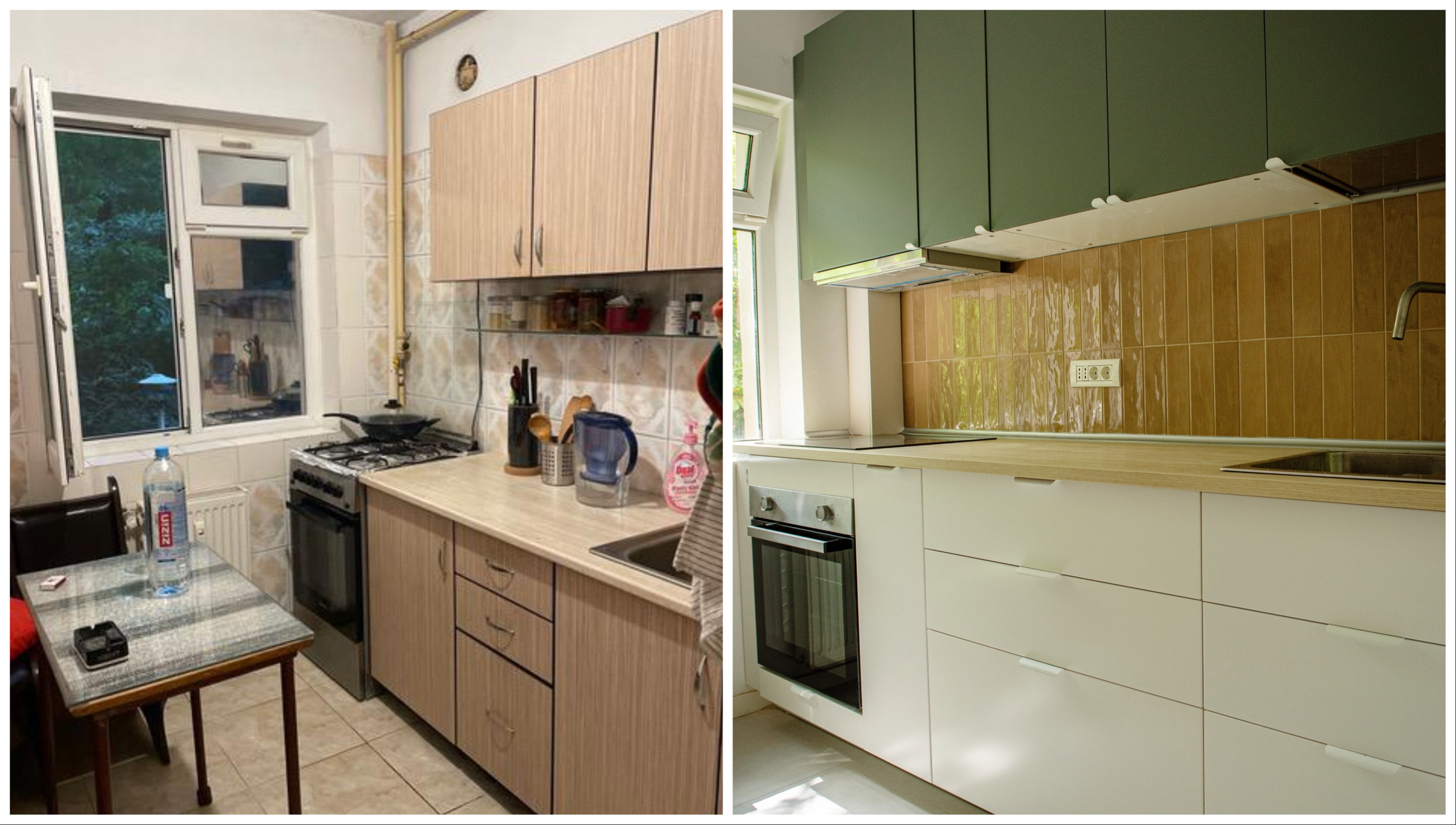 apartament cu două camere bucătărie