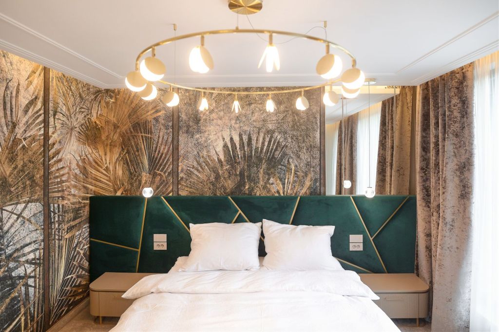 dormitor matrimonial verde 1