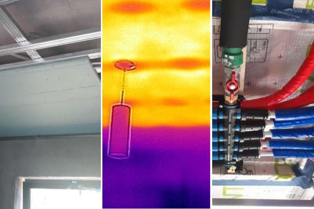 Colaj incalzire racire in tavan foto isidor.ro