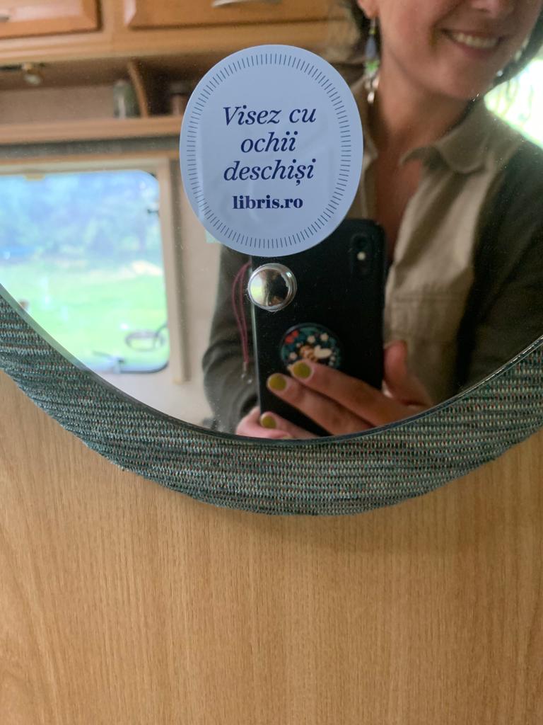 Raluca își alintă rulota Baraka și o consideră propriul ei tiny home