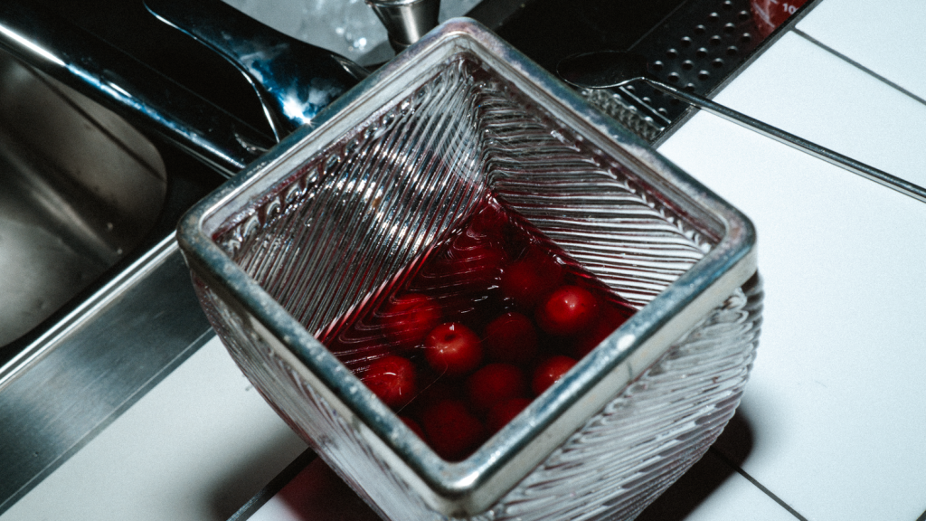 Homemade Sour Cherry Liqueur
