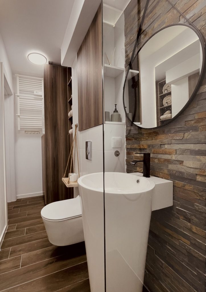 apartament de închiriat baie