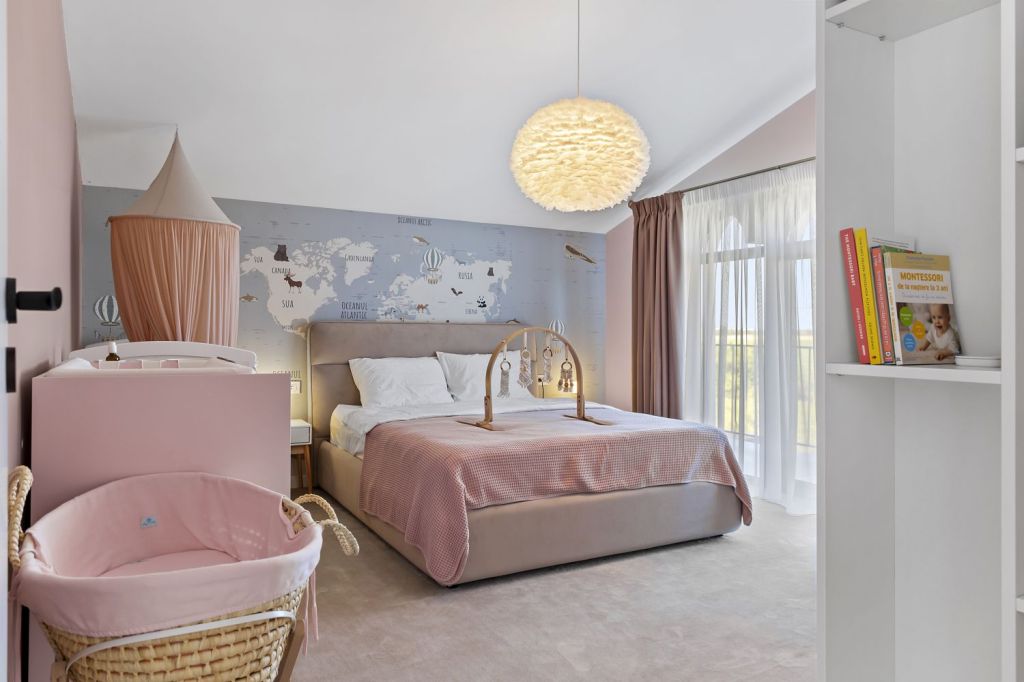 dormitor fetita corbeanca kuib design