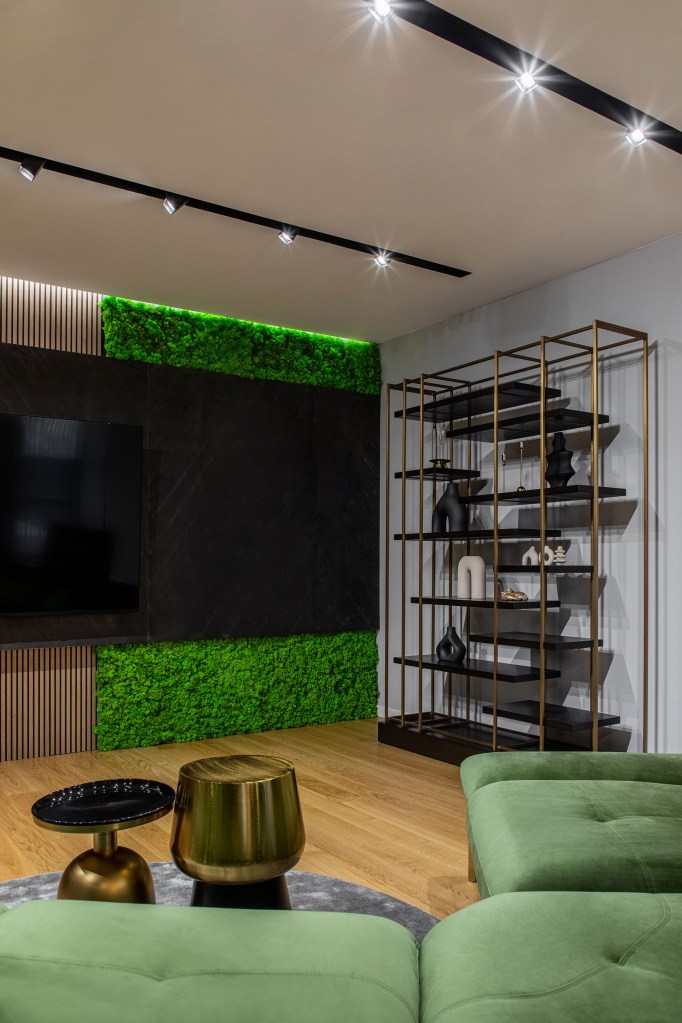 amenajare în stil industrial living