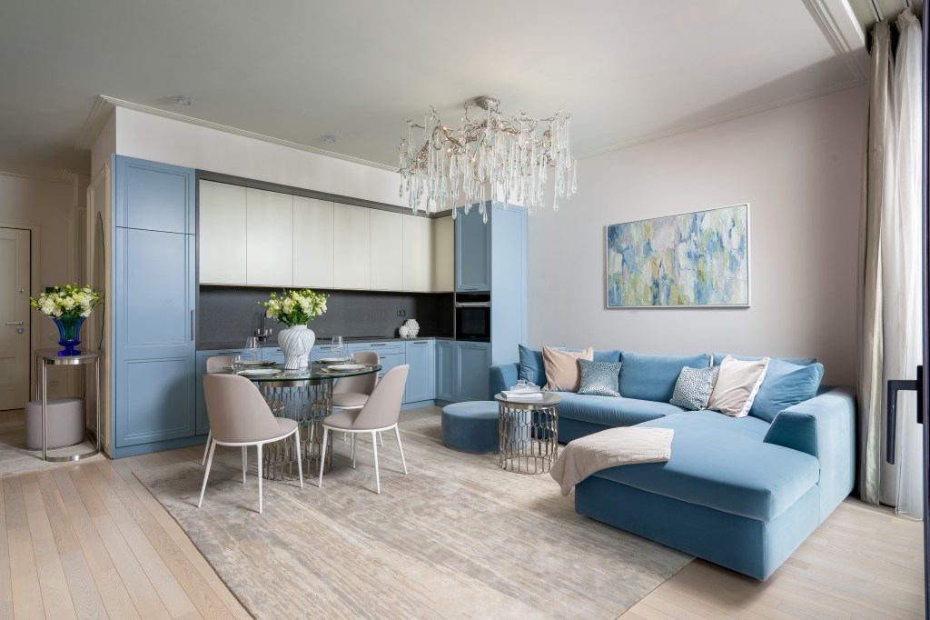 amenajare apartament București open space