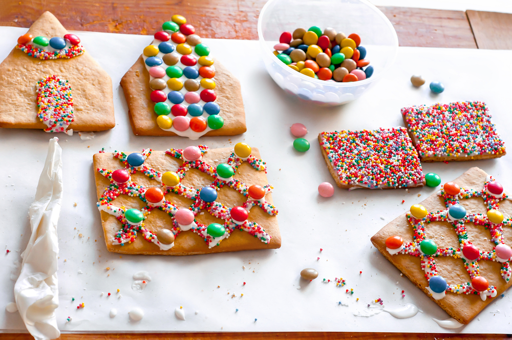 decor casute de turta dulce