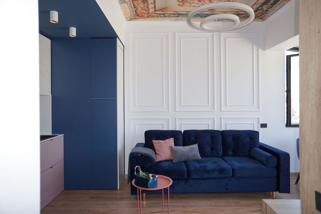 living bucatarie open space studio