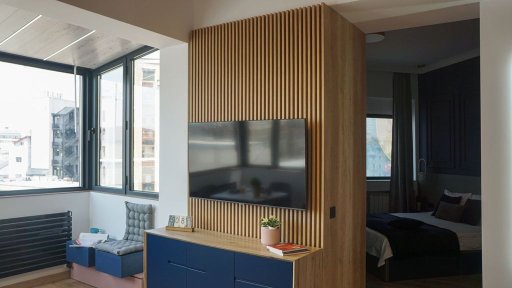 open space living dormitor