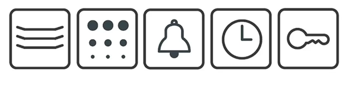 simboluri cuptor electric