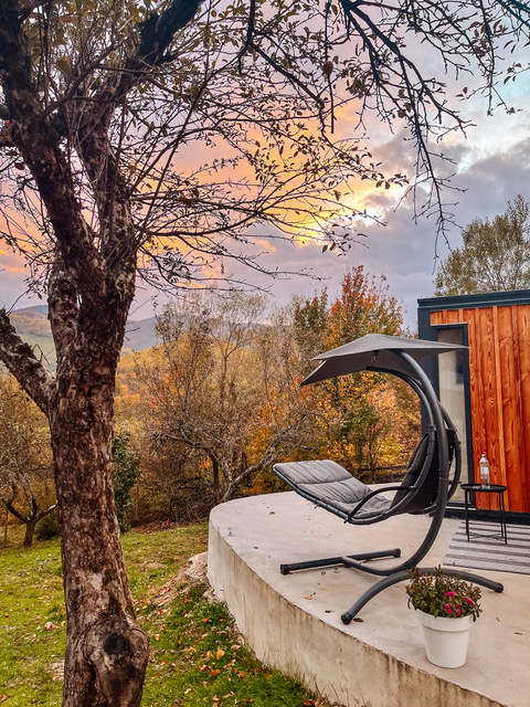 Tiny house-ul are o suprafață de doar 25 de metri pătrați