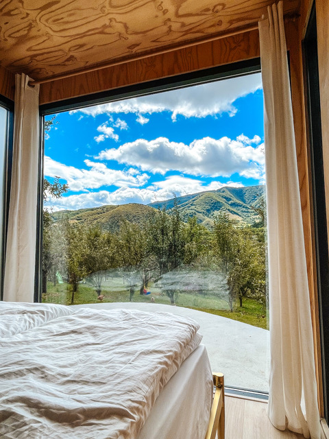 Tiny house-ul are o suprafață de doar 25 de metri pătrați