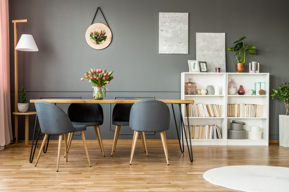 amenajare zona dining living modern
