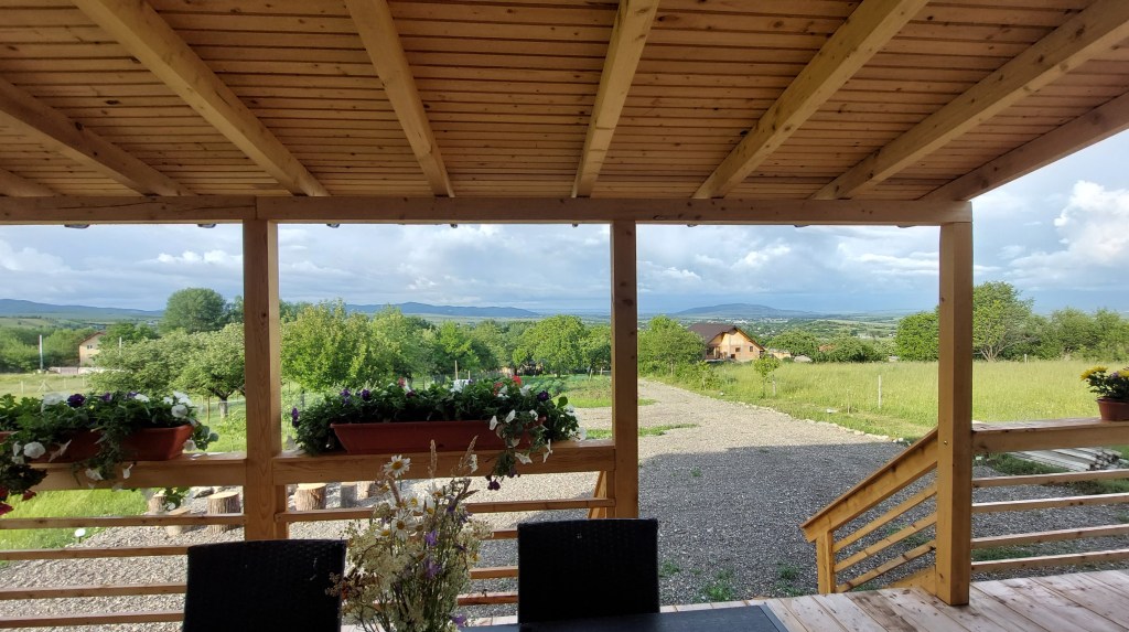 Proprietara a construit de la zero un tiny cozy, pe roți