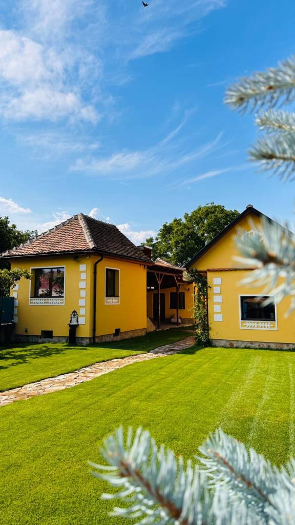 Cuplul a construit o pensiune unde te poți bucura în voie de aer curat și natură