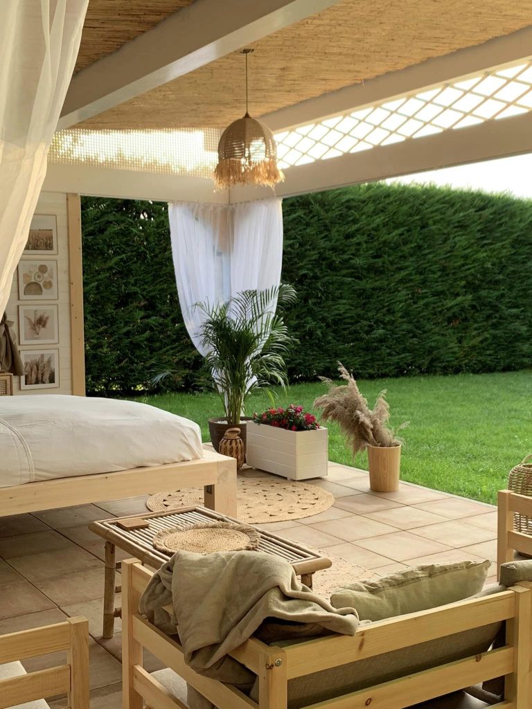 Un spațiu făcut pentru relaxare și timp liber petrecut în natură