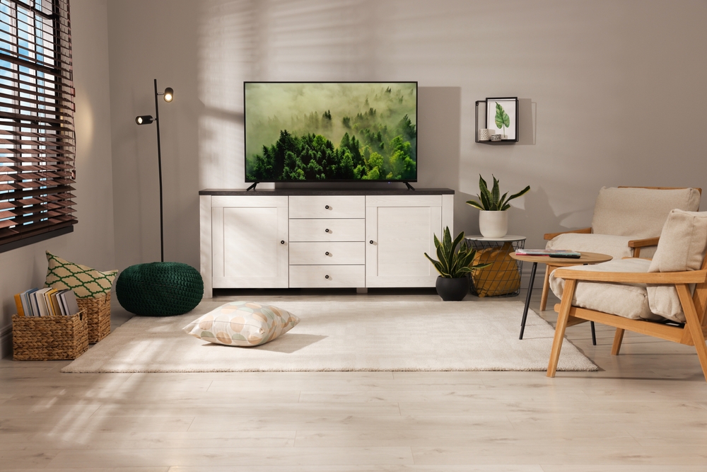 comoda tv potrivita pentru living