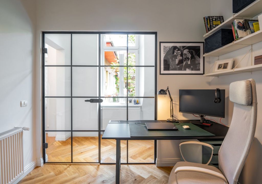 amenajare birou dragos apartament palatul neptun 1