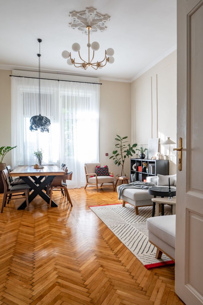 amenajare living apartament palatul neptun