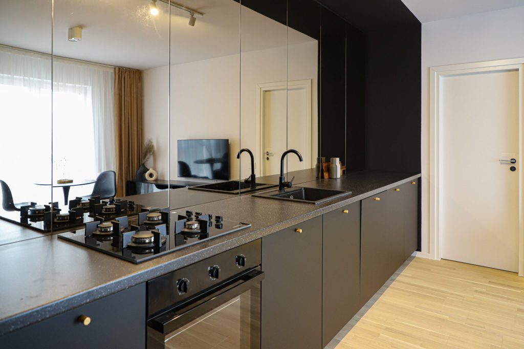 apartament Cluj bucătărie