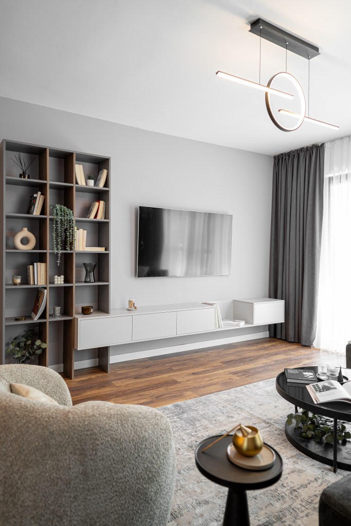 apartament Pipera living