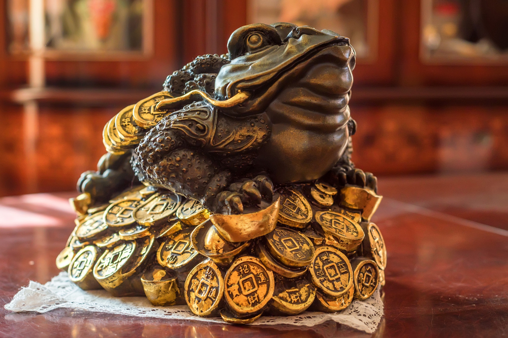 broasca Jin Chan figurina feng shui