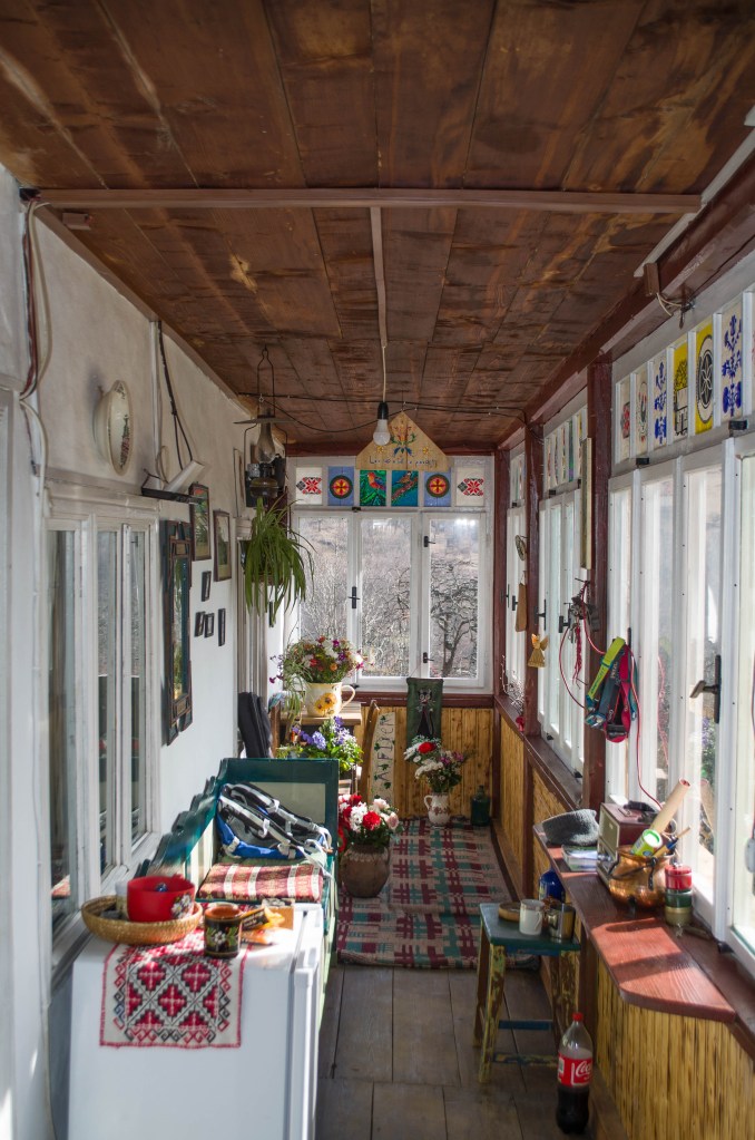 Interiorul autentic al casei Florea