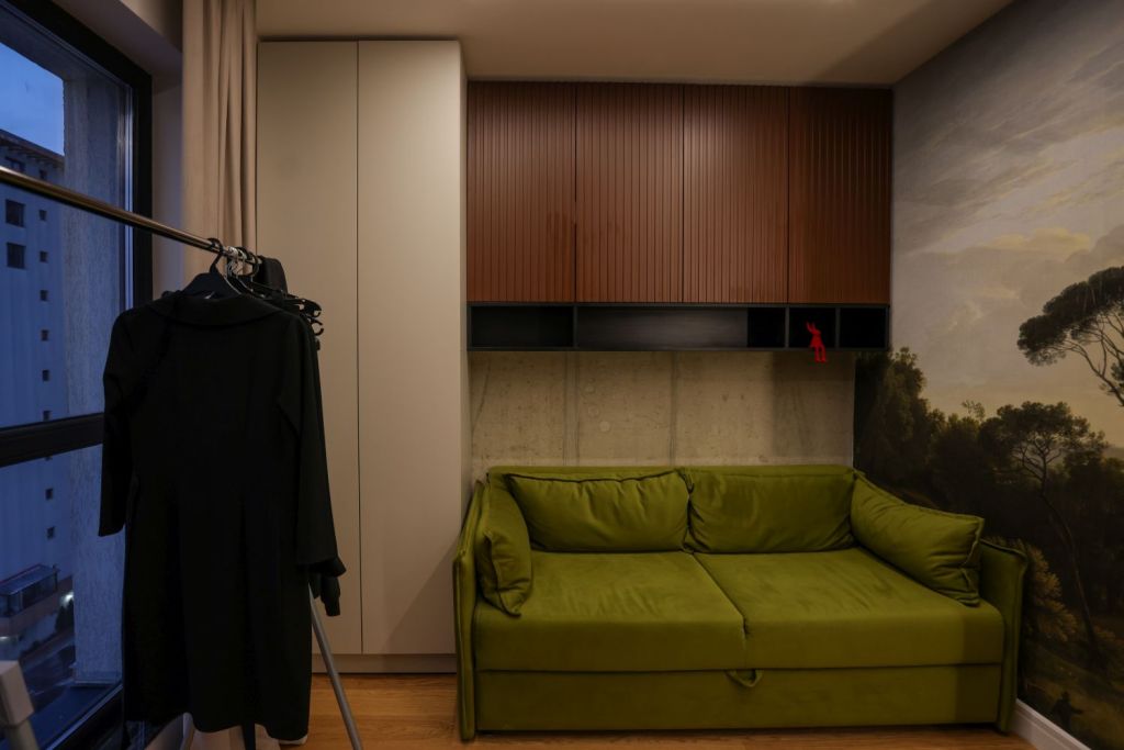 dressing canapea verde