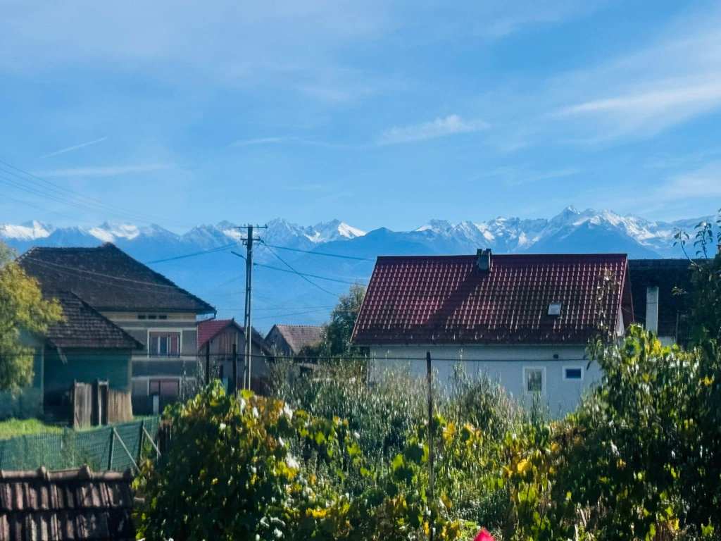 Andreea și Emanuel s-au mutat la poalele munților Făgăraș