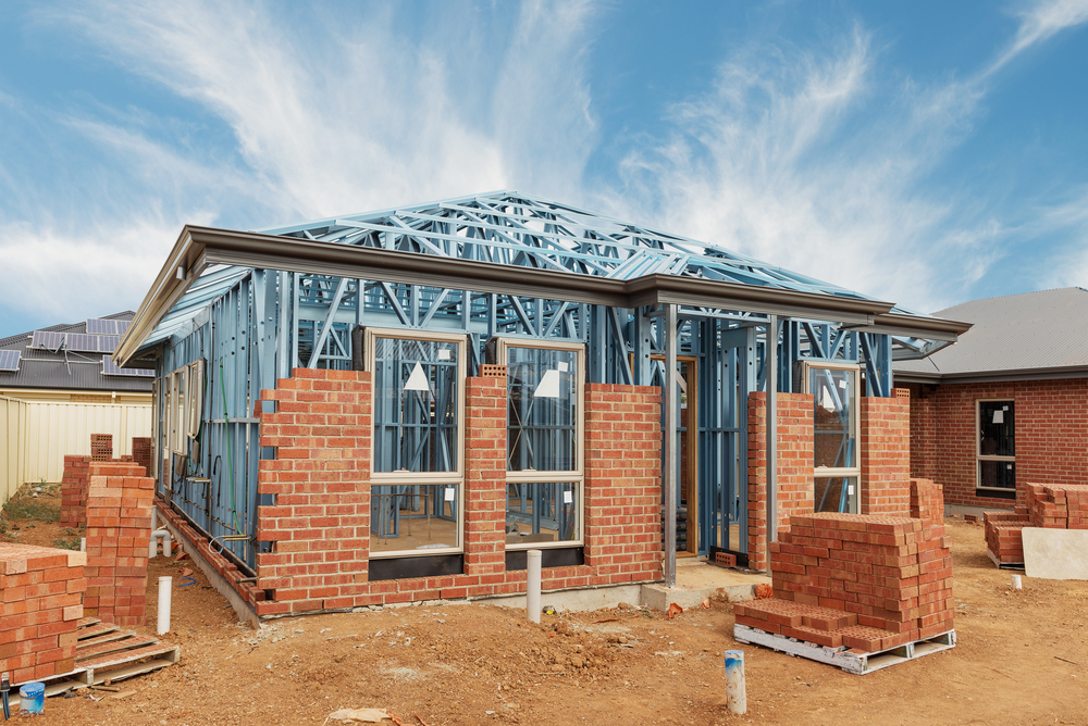 casa pe structura metalica cu caramida