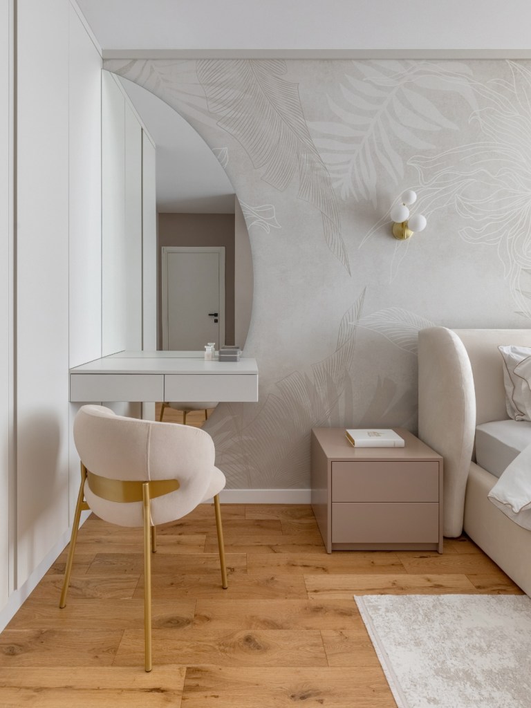 Designer-ul de interior și-a dorit spațiu care să transmită liniște, coerență și naturalețe, dar care să fie în același timp funcțional