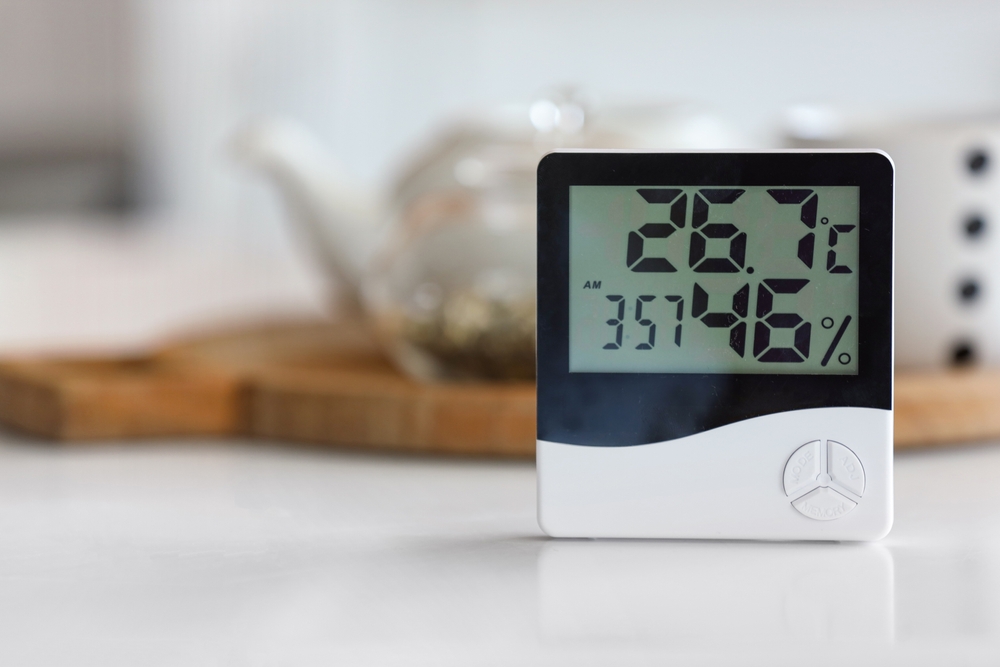 higrometru digital pentru control umiditate casa