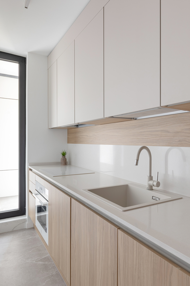 Bucătăria a fost realizată de un furnizor specializat care a importat ansamblul din Germania. FOTO: Sabin Prodan