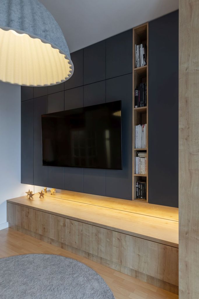 amenajare living perete inchis la culoare foto sabin prodan