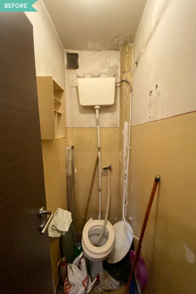 amenajare baie de serviciu anii 2000