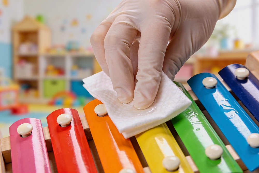 curățare dezinfectare jucarii