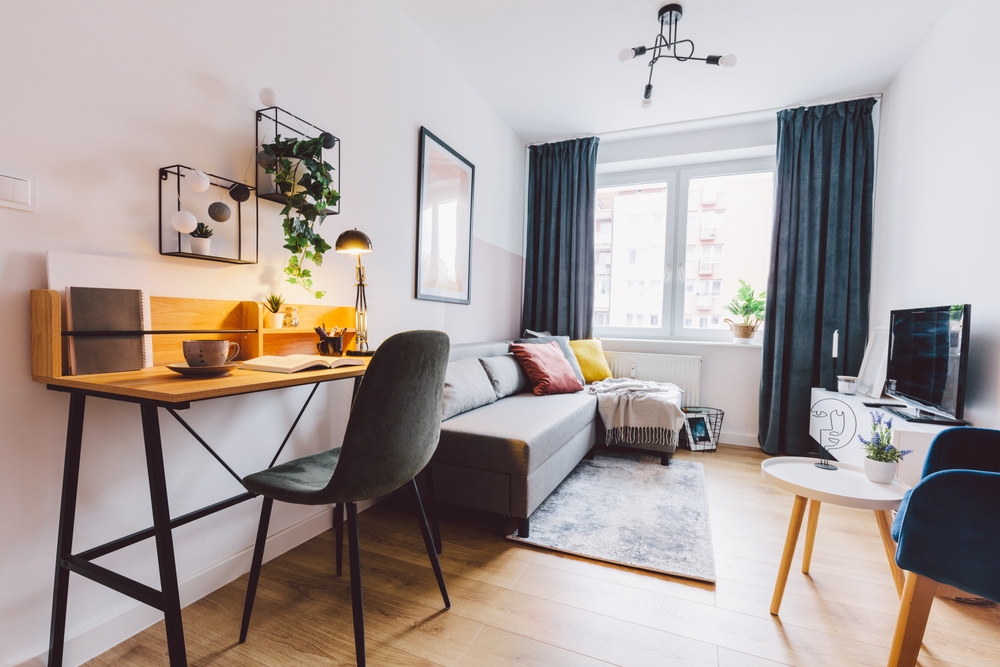 apartament pregătit cu home staging