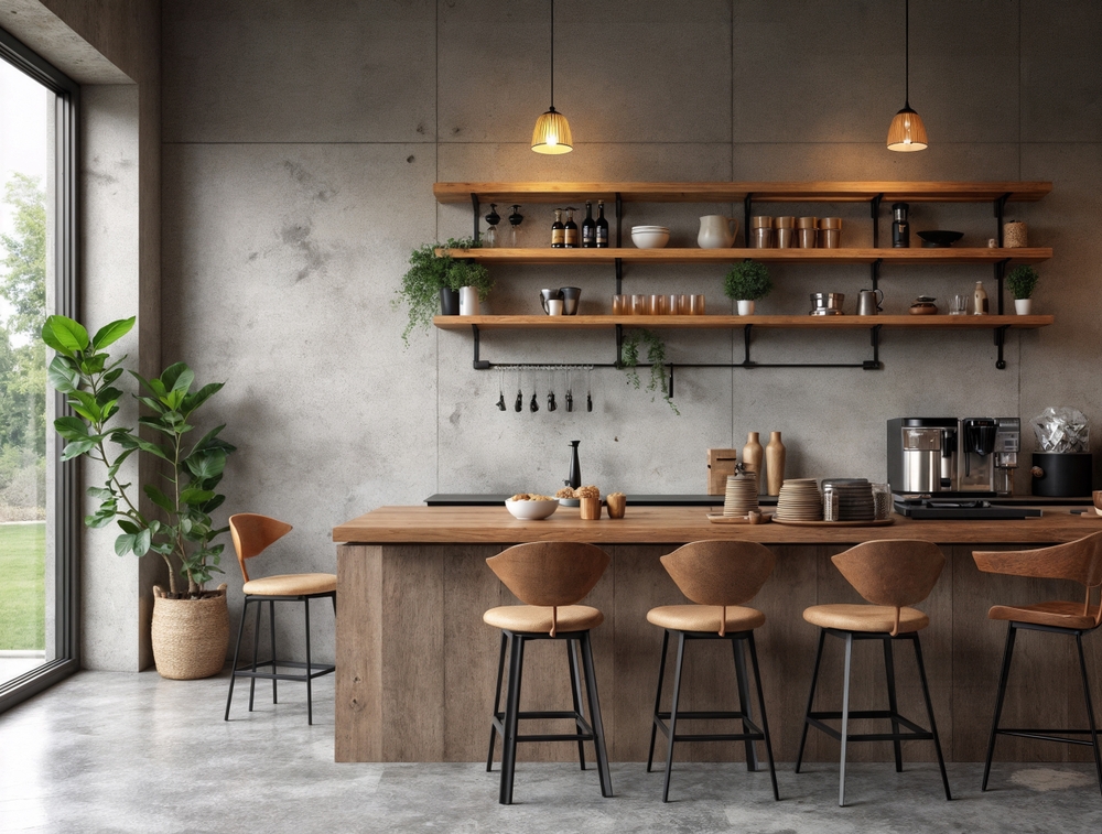 microciment amenajare camera modernă