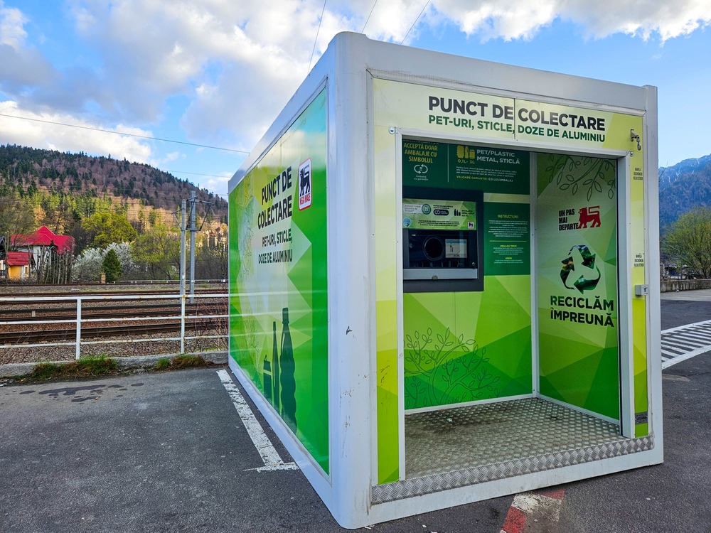 aparat reciclare colectare peturi plastic