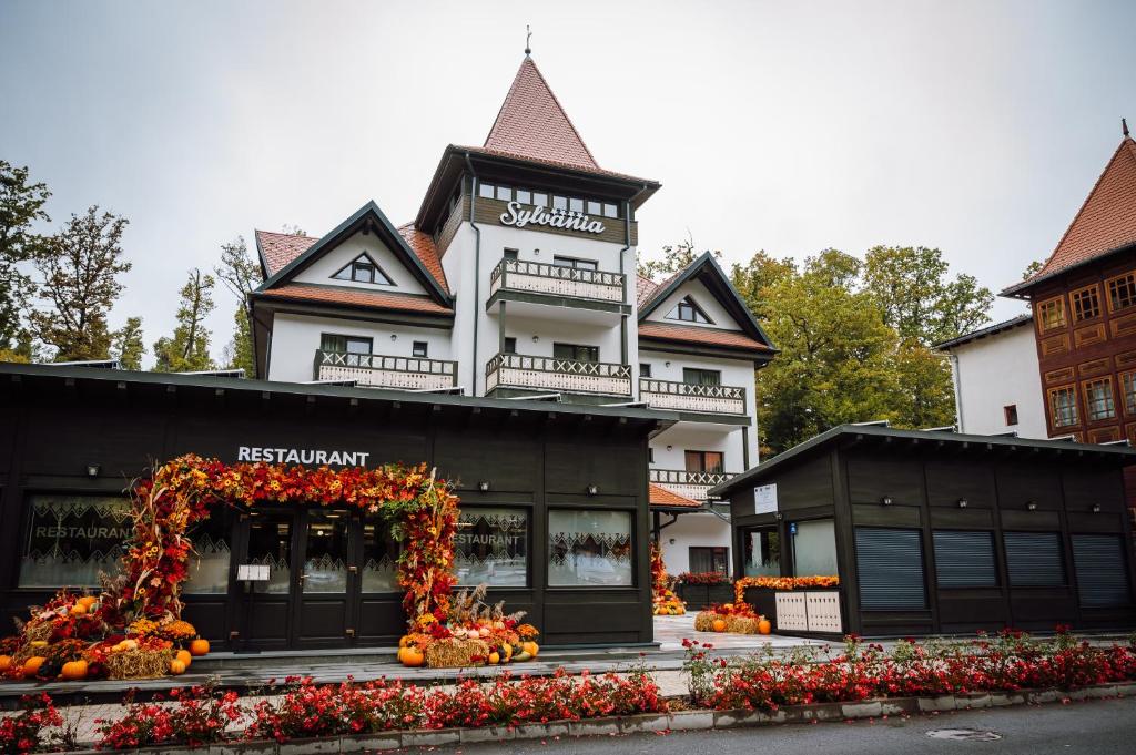 exterior pensiunea sylvania sovata