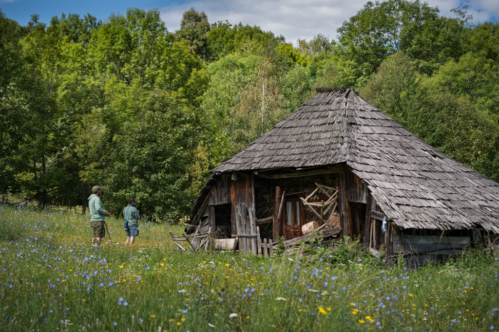 Hodaia este primul pas dintr-un proiect mai amplu dedicat reabilitării peisajului cultural de pe Valea Vâlsanului. FOTO: Cătălin Georgescu