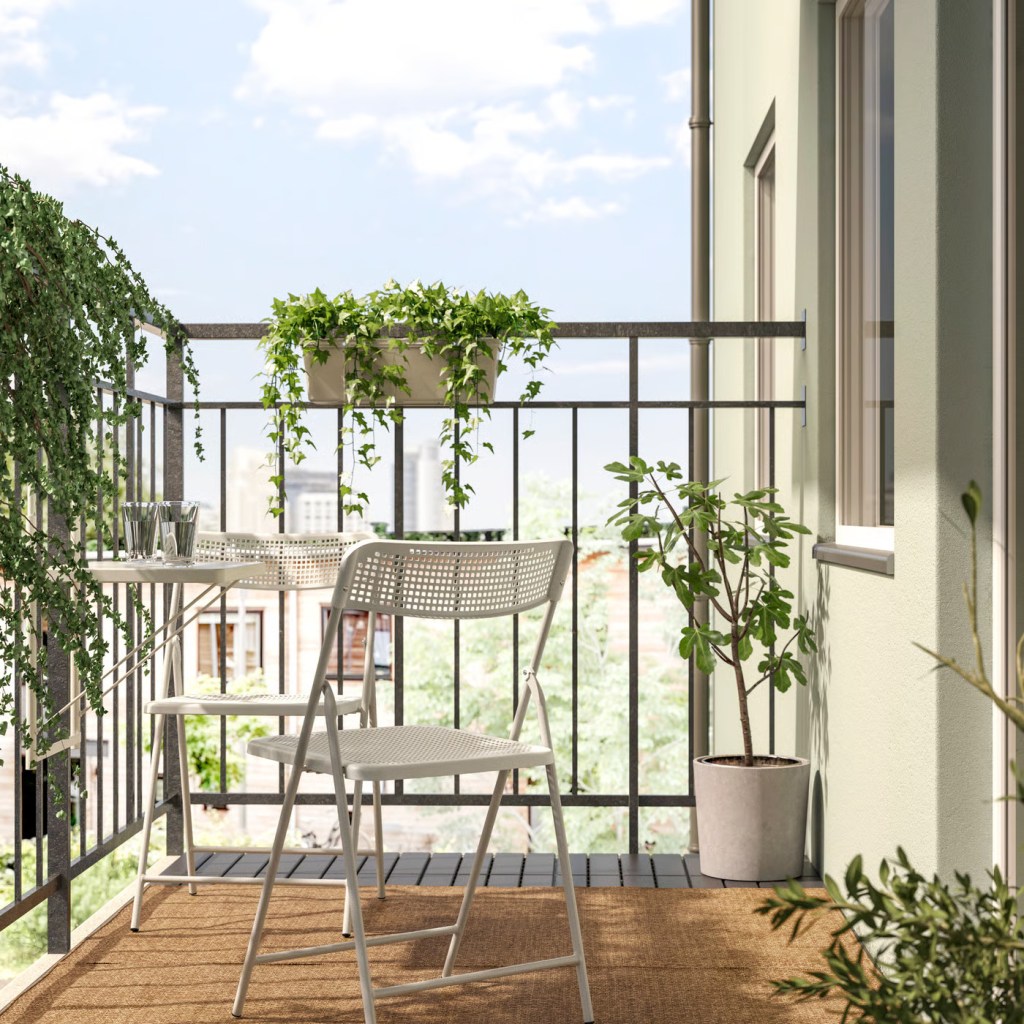 masa pliabila balcon amenajare balcon de bloc mic deschis