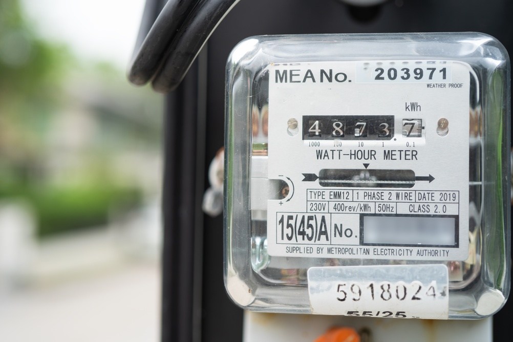 contor măsurare consum energie electrică casă