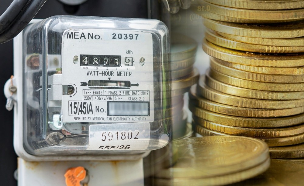 contor energie electrică bani